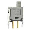 NKK Switches GB Series Push Button Switch Off-On Through Hole SPST 28V dc/ac GB215AB