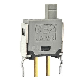 NKK Switches GB Series Push Button Switch Off-On Through Hole SPST 28V dc/ac GB215AB