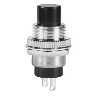 NKK Switches SB Series Push Button Switch On-Off Panel Mount 12.5 mm Cutout 1 NC 125 V SB4011NCM
