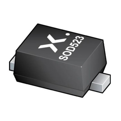 Nexperia 3.98 V Single Zener Diode 300 mW 2% Tolerance Surface Mount 2-Pin SOD-523 BZX585-B3V9,115