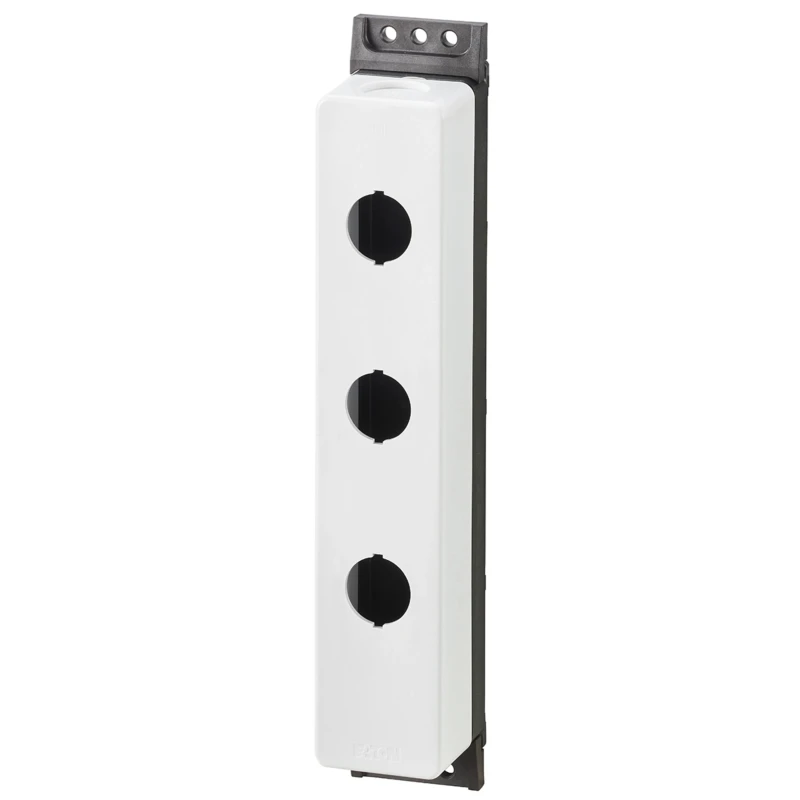 Eaton M22 Push Button Enclosure 3 Hole 22 mm Diameter 43x44x244 mm 197233 M22-FI3
