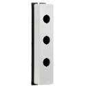 Eaton M22 Push Button Enclosure 3 Hole 22 mm Diameter 43x44x244 mm 197233 M22-FI3