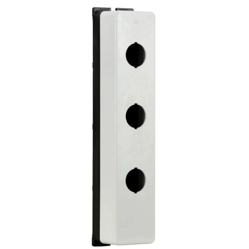 Eaton M22 Push Button Enclosure 3 Hole 22 mm Diameter 43x44x244 mm 197233 M22-FI3