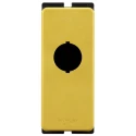 Eaton Yellow Plastic M22 Push Button Enclosure 22 mm Diameter 1 Hole IP67 IP69K CE Rated 197231 M22-FIY1