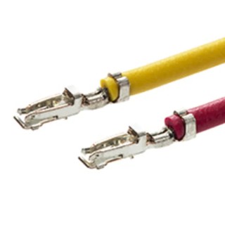 Molex 201195 Series Female Crimp Terminal, Wire-to-Board Connector System, 3A, 26 AWG Min Crimp, 22 AWG Max 201195-6000