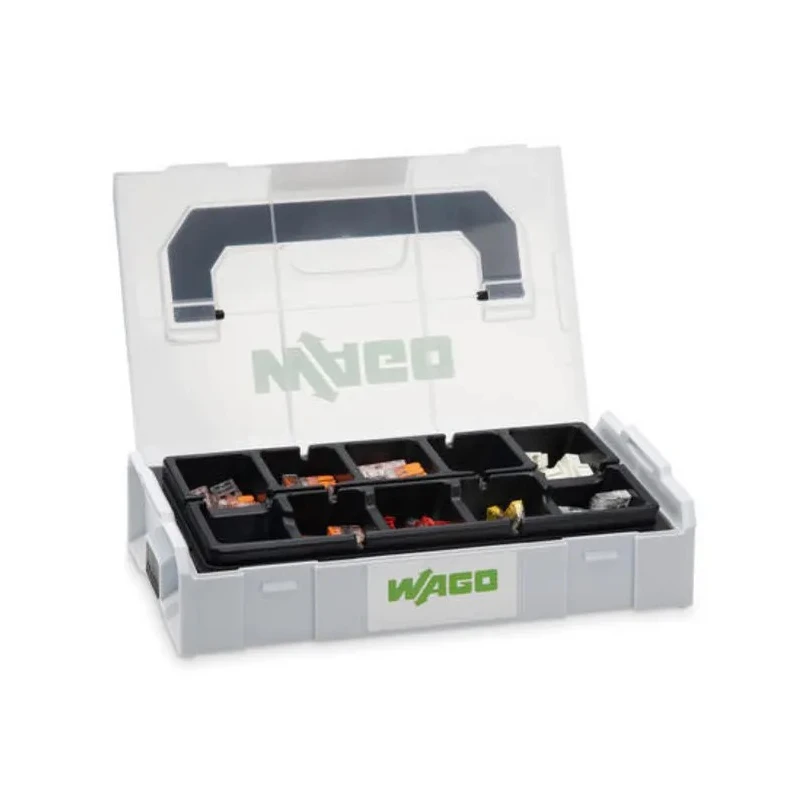 WAGO L-BOXX Mini Lever Connector Set 2, 3-Way Cage Clamp 887-960