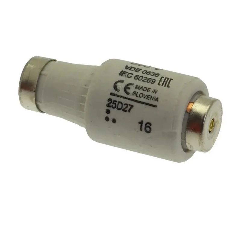 Eaton 25A, 500V AC D2 Bottle Fuse, E27 Thread Size 25D27
