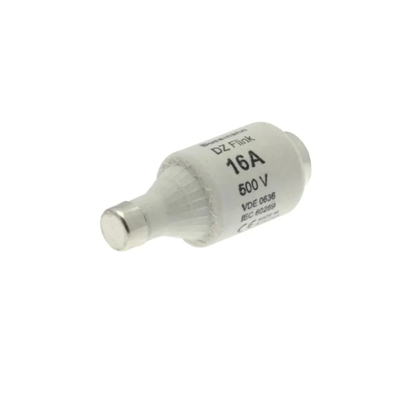 Eaton 16A 500V AC D2 Bottle Fuse with E27 Thread Size 16D27Q
