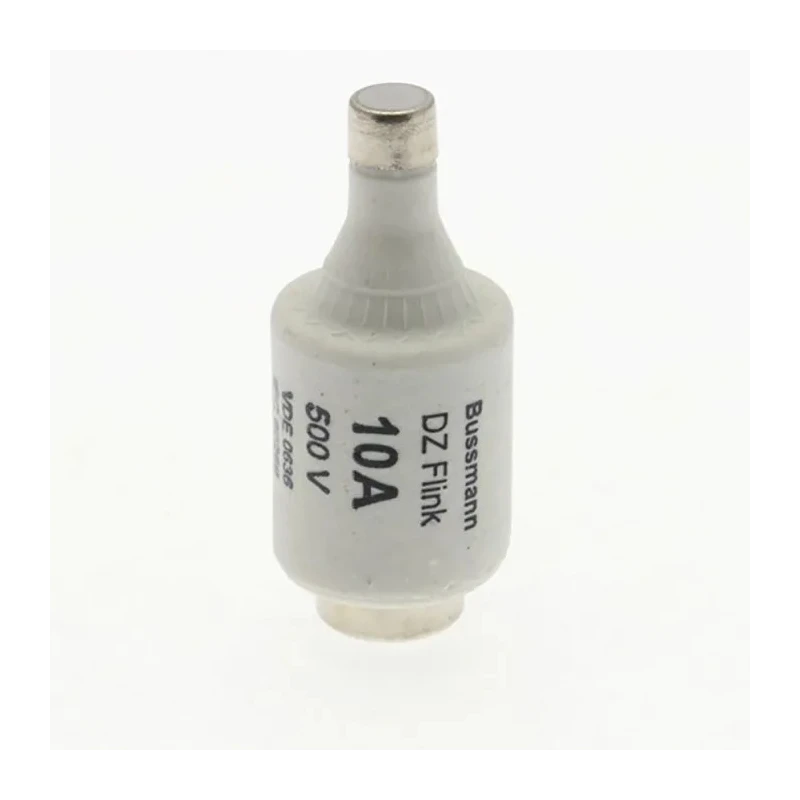 Eaton 10A 500V ac D2 Bottle Fuse with E27 Thread Size 10D27Q