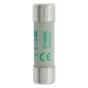 Eaton Ceramic Cartridge Fuse, 40A Current Rating, 14 x 51 mm, 500V AC, aM Series C14M40