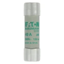 Eaton Ceramic Cartridge Fuse, 40A Current Rating, 14 x 51 mm, 500V AC, aM Series C14M40