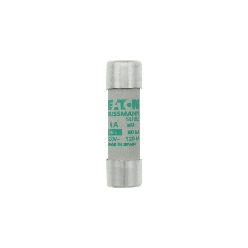Eaton 4A aM Ceramic Cartridge Fuse 14 x 51 mm, 690V AC, BS 88-1 Standard C14M4