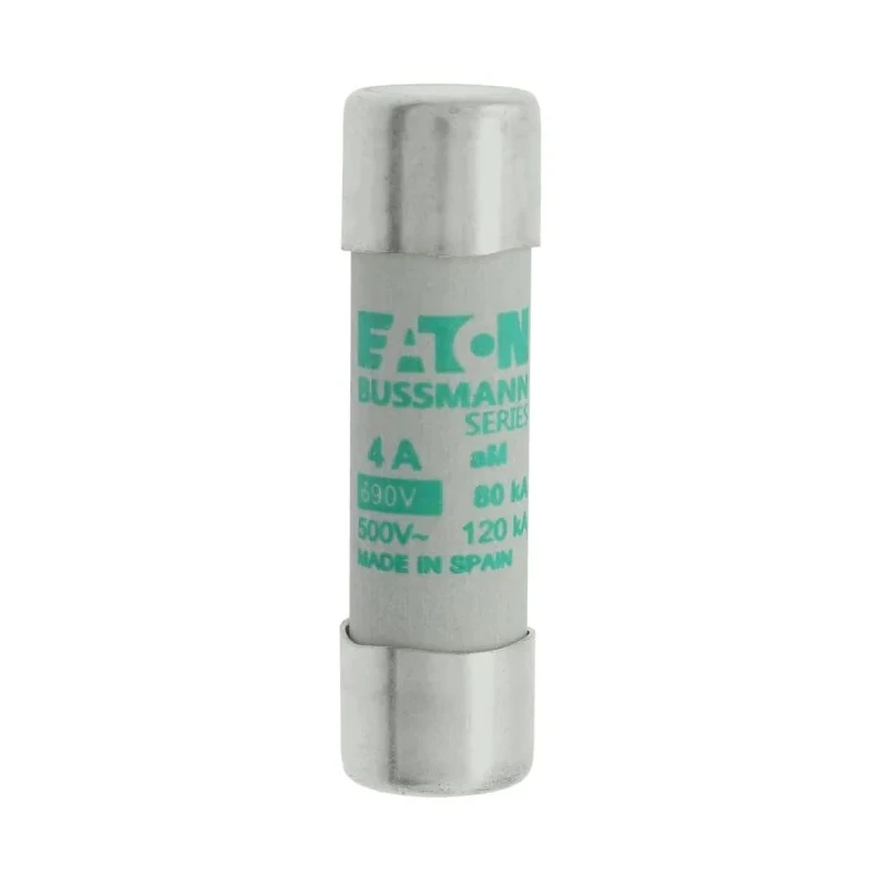 Eaton 4A aM Ceramic Cartridge Fuse 14 x 51 mm, 690V AC, BS 88-1 Standard C14M4
