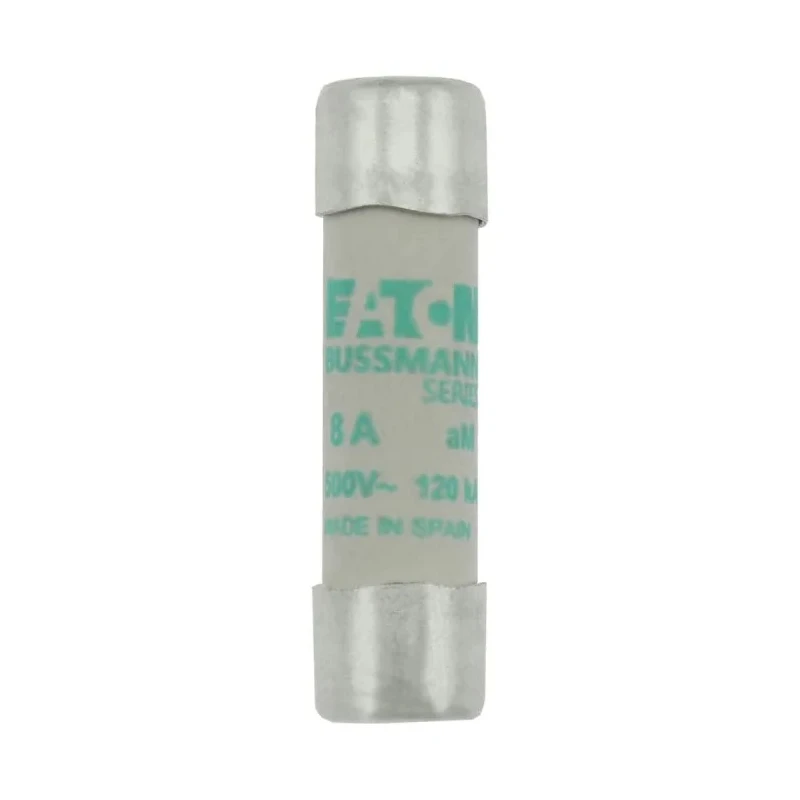 Eaton 8A Ceramic Cartridge Fuse 10 x 38 mm 500V AC C10M8