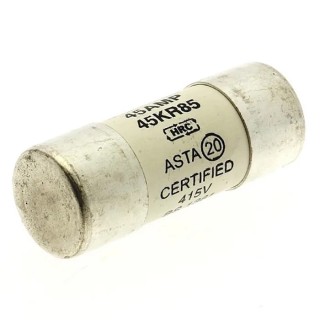 Eaton 45A Ceramic Cartridge Fuse 23 x 57 mm 415V AC KR85 45KR85