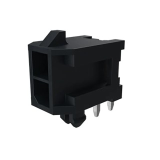 Amphenol Communications Solutions Minitek Series Right Angle Through Hole PCB Header, 4 Contact(s), 3 mm 10127720-041LF