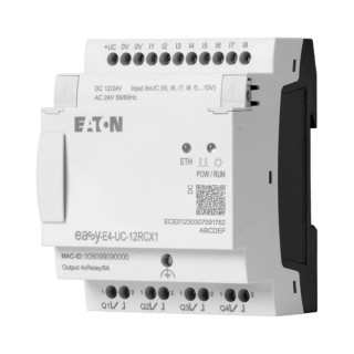 Eaton easyE4 Series Logic Module 8-Input Analogue Digital Input 4 Outputs Relay Output easyE4