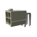 Amphenol Communications Solutions Minitek Series Right Angle Through Hole PCB Header 24 Contact 4.2 mm 10127819-24211LF