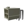 Amphenol Communications Solutions Minitek Series Right Angle Through Hole PCB Header 24 Contact 4.2 mm 10127819-24211LF