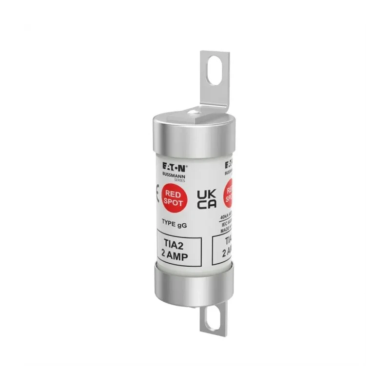 Eaton British Standard Fuse 2A Current Rating 460-660V DC High Rupture Capacity Tag Fuse TIA2