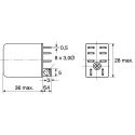 Omron Power Relay, 24V AC Coil, 10A Switching Current, DPDT LY2 24VAC