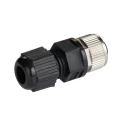 Amphenol Industrial Circular Connector Cable Mount, 8 Contacts, Socket Female, IP68, M Series, M12 Size M12A-08BFFA-SL8001