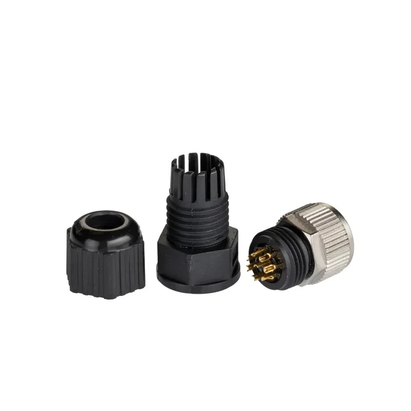 Amphenol Industrial Circular Connector Cable Mount, 8 Contacts, Socket Female, IP68, M Series, M12 Size M12A-08BFFA-SL8001