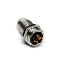 Amphenol Industrial Circular Connector 3 Contacts Panel Mount M8 Plug Male IP67 M Series 8-03PMMS-SF7001