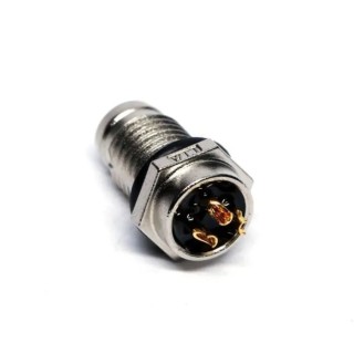 Amphenol Industrial Circular Connector 3 Contacts Panel Mount M8 Plug Male IP67 M Series 8-03PMMS-SF7001