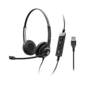 EPOS On Ear Headset Black Noise Cancelling Technology with Sennheiser Voice Clarity Circle SC 200 506483