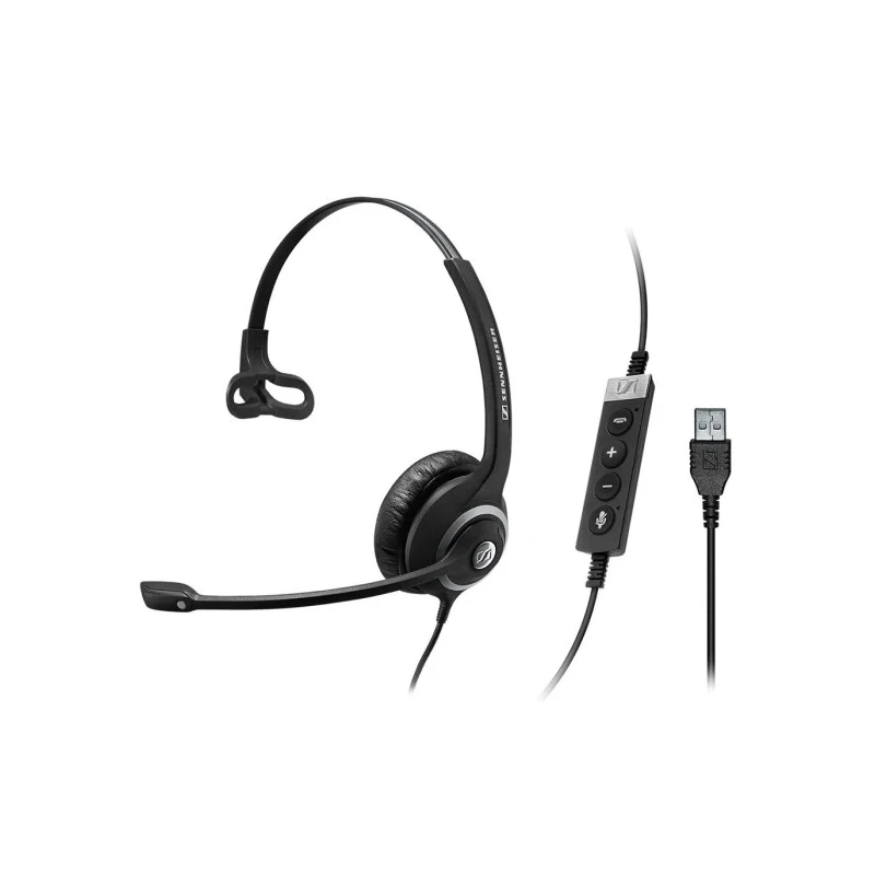 EPOS On Ear Headset Black Noise Cancelling Technology with Sennheiser Voice Clarity Circle SC 200 506483