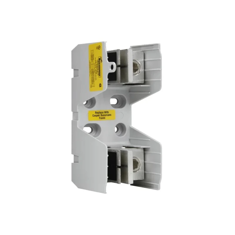 Eaton Panel Ferrule Fuse Block 600V, 100A 70A, 6.3 x 32 mm, Thermoplastic Body, Clamp Terminal JM60100-3CR