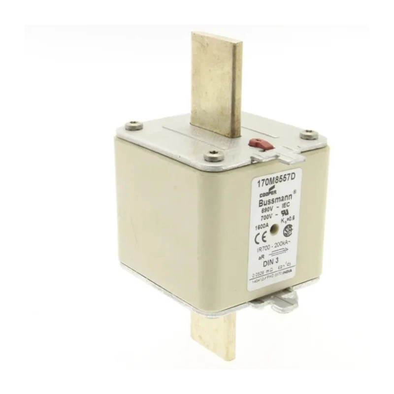 Eaton 1600A High Speed Dual Indication Centred Tag Fuse NH3 690V AC 170M8557D
