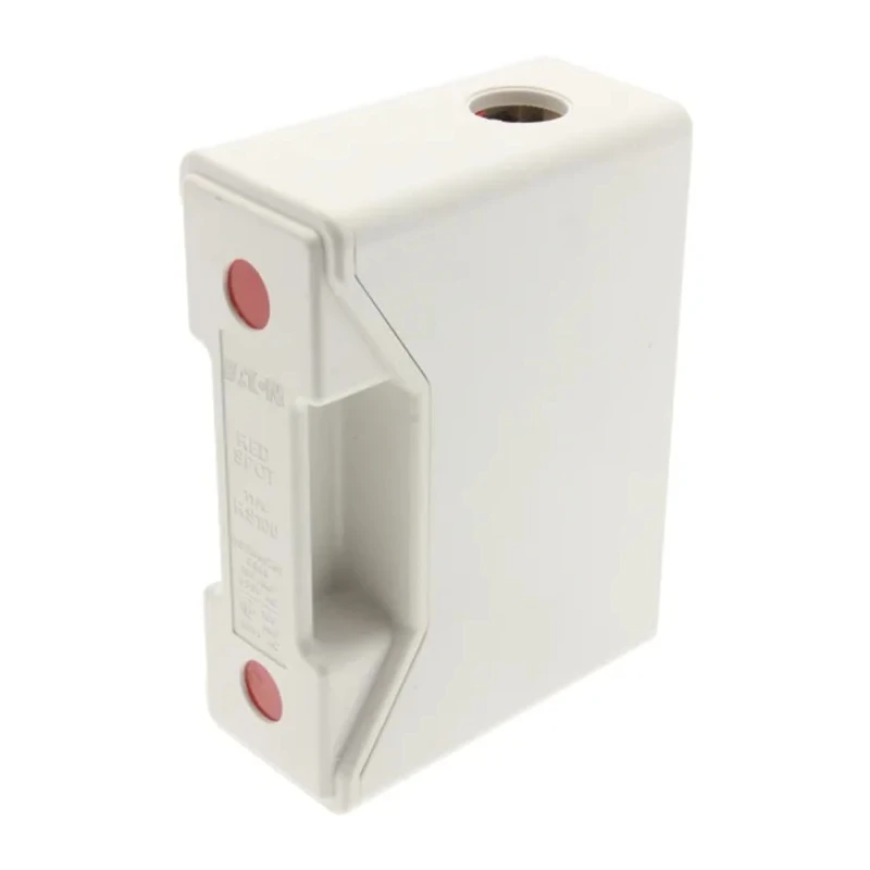 Eaton 100A Rail Mount Fuse Holder 1P-Pole, Front Connected, 690V AC RS100HWH