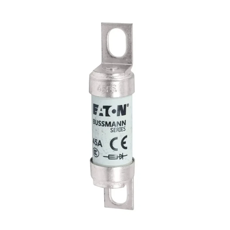 Eaton 45A British Standard Bolted Tag Fuse 500V DC, 690V AC, 63.5mm Fixing Centres 45ET