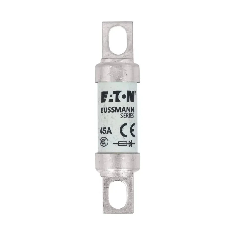 Eaton 45A British Standard Bolted Tag Fuse 500V DC, 690V AC, 63.5mm Fixing Centres 45ET
