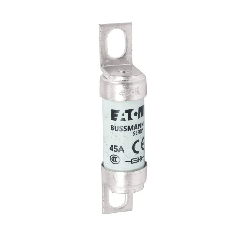 Eaton 45A British Standard Bolted Tag Fuse 500V DC, 690V AC, 63.5mm Fixing Centres 45ET