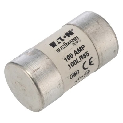Eaton 100A Ceramic Cartridge Fuse 30 x 57 mm, 415V AC, gG Rating 100LR85
