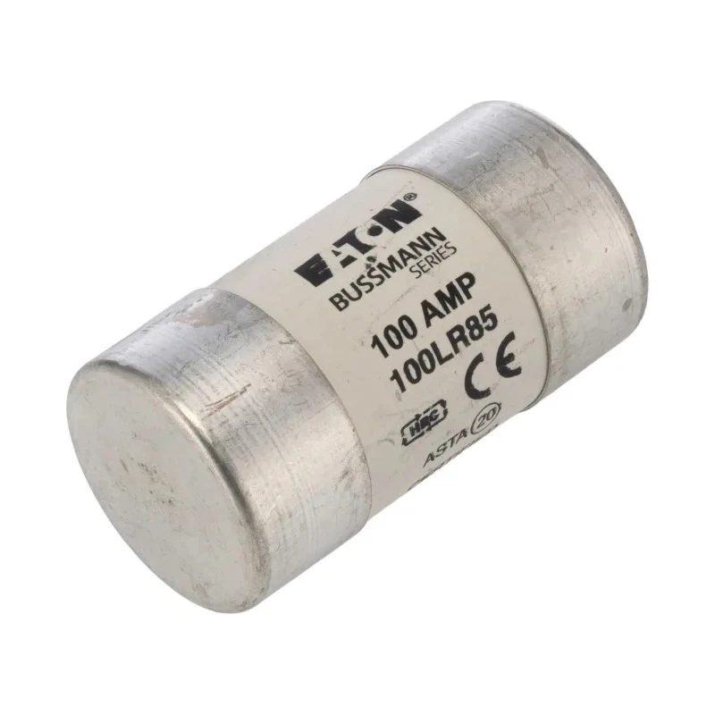 Eaton 100A Ceramic Cartridge Fuse 30 x 57 mm, 415V AC, gG Rating 100LR85