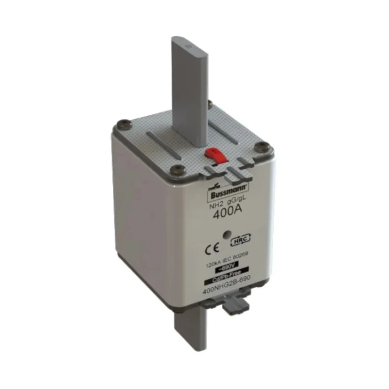 Eaton Centred Tag Fuse NH2 315A 690V AC High Rupture Capacity IEC 25.1mm Tag Width 150mm Length 54mm Width 315NHG2B-690