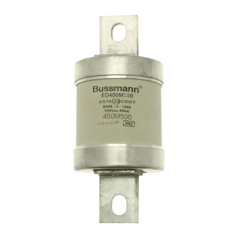 Eaton 500A Bolted Tag Fuse B3/B4 550V AC High Rupture Capacity Tag Fuse ED Series ED400M500