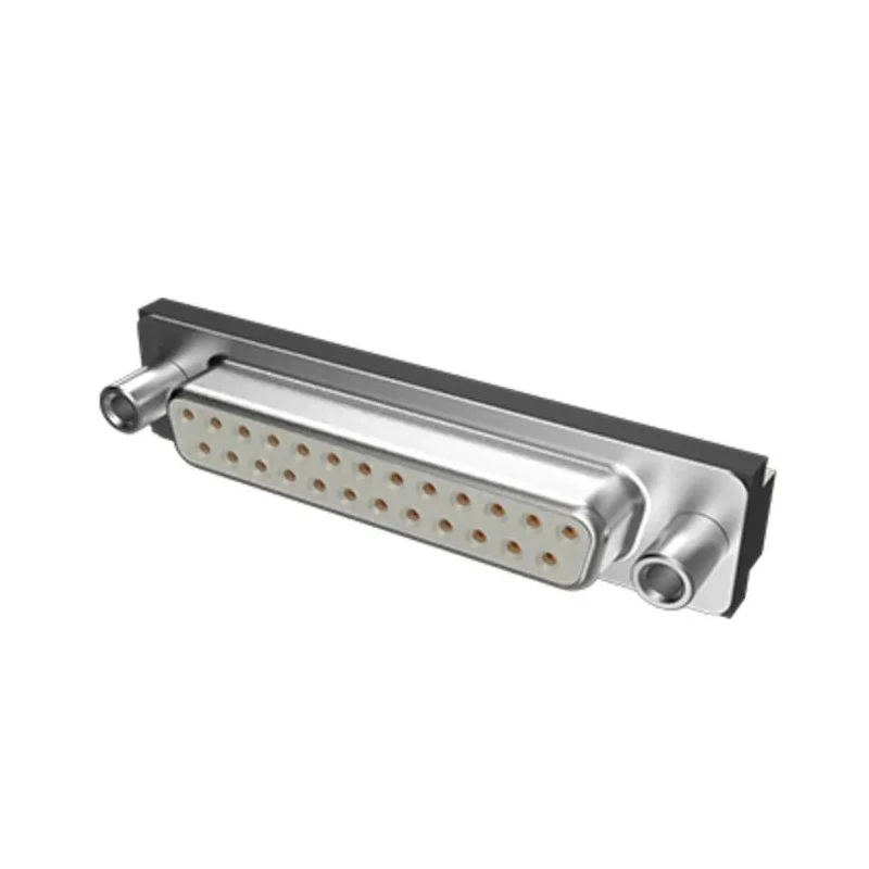 Amphenol Communications Solutions DM 25 Way Right Angle 2.76 mm Pitch Through Hole D-Sub Connector Female D25S33E6UX00LF