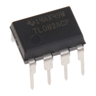 Texas Instruments Operational Amplifier 3 MHz 8-Pin 15V PDIP TL082ACP