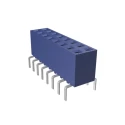 Amphenol Communications Solutions Dubox Series 16-Contact 2 Row 2.54 mm Pitch Straight Through Hole PCB Socket 76342-308LF