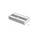 Amphenol Communications Solutions Bergcon Series Straight Cable PCB Socket 6-Contact 2 Row 2.54 mm Pitch Crimp 65846-015LF
