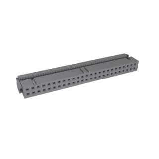 Amphenol Communications Solutions 50-Way Shrouded IDC Female Cable Connector 1kV AC, 1A, 2 Row 71600-050LF
