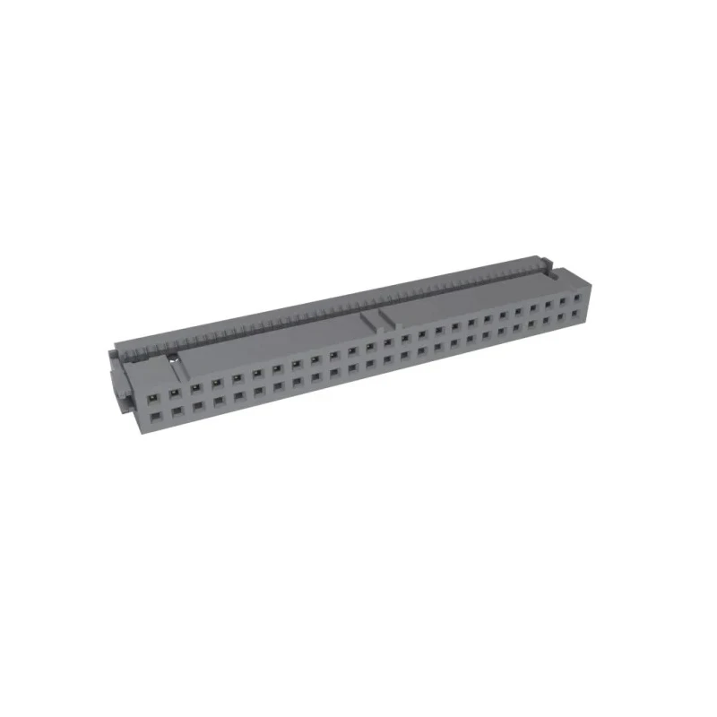 Amphenol Communications Solutions 50-Way Shrouded IDC Female Cable Connector 1kV AC, 1A, 2 Row 71600-050LF