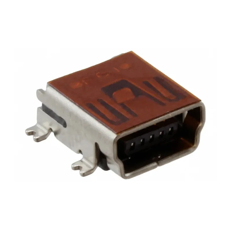 Amphenol Communications Solutions Right Angle Surface Female 1 Port USB Type B USB Connector USB 2.0 10033526-N3212MLF
