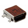 Amphenol Communications Solutions Right Angle Surface Female 1 Port USB Type B USB Connector USB 2.0 10033526-N3212MLF