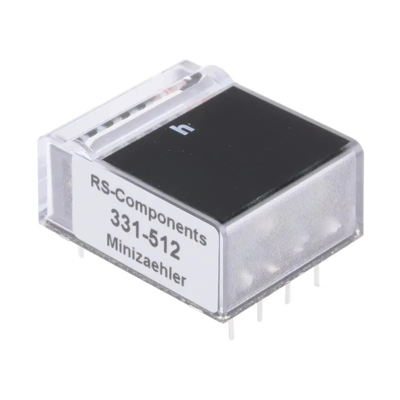 Hengstler Electromechanical Hour Meter Counter 7 Digit PCB Mount 12V DC 633 0 633 604